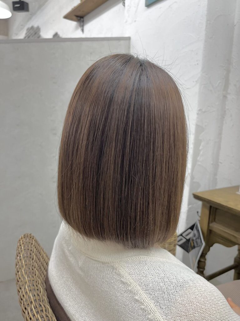 艶髪ボブ