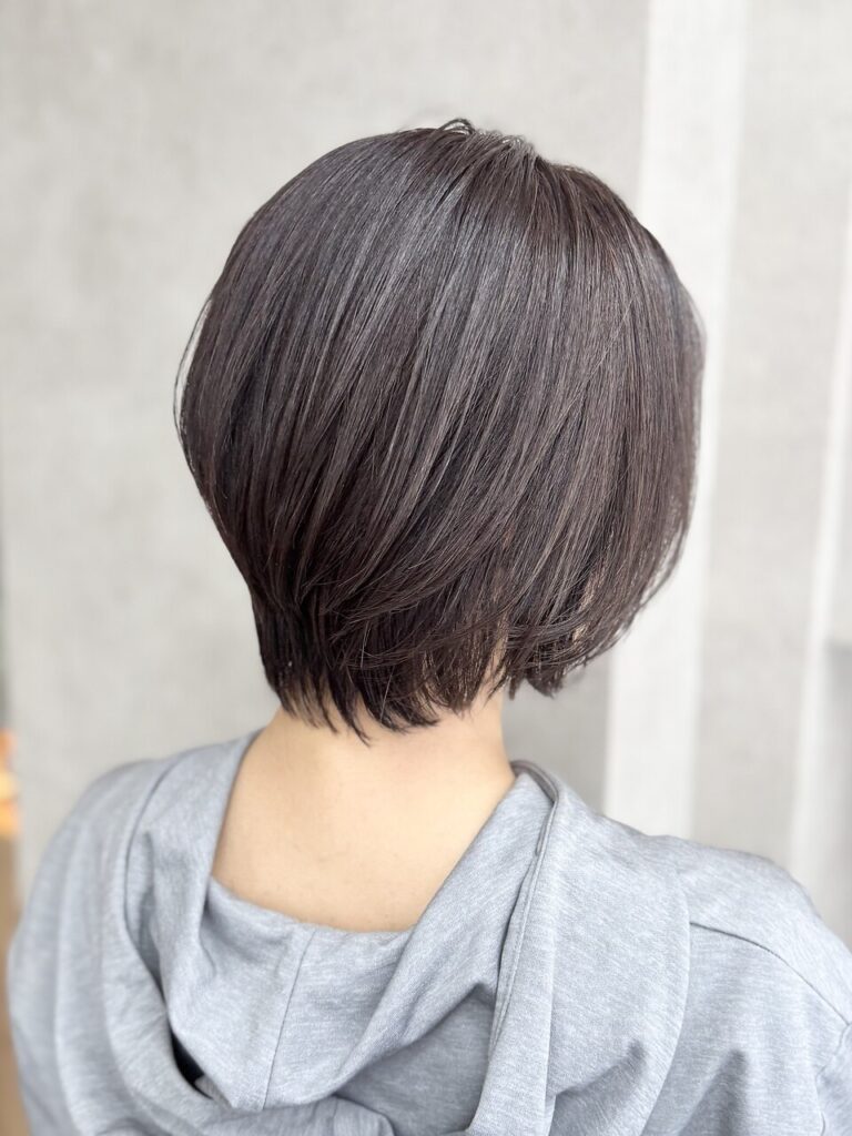 白髪ぼかし × 髪質改善トリートメント